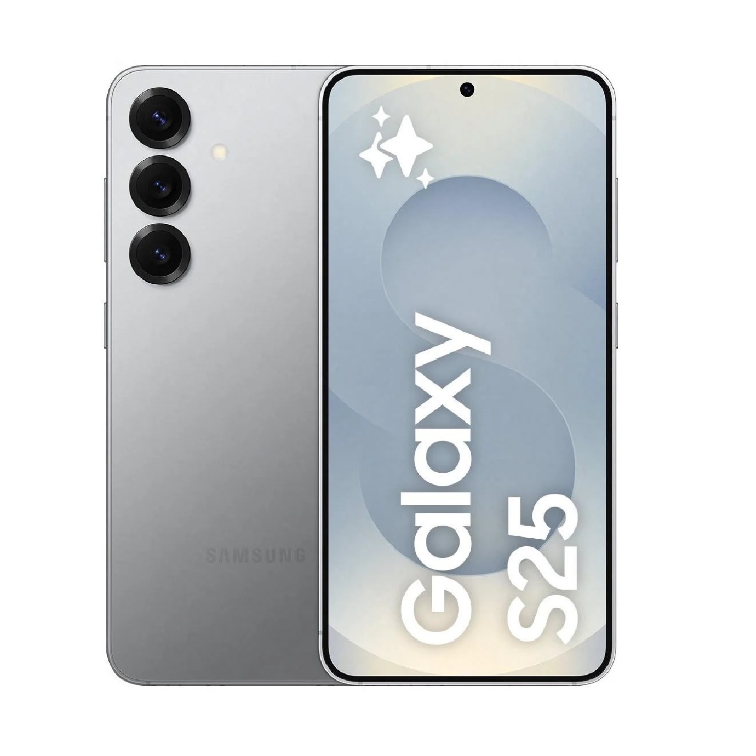 Samsung Galaxy S25 5G 512GB Silver Shadow | 6.2" Dynamic AMOLED 2X, Snapdragon 8 Elite, 12GB RAM, 50MP Triple Camera, 4000mAh Battery, IP68, Android 15
