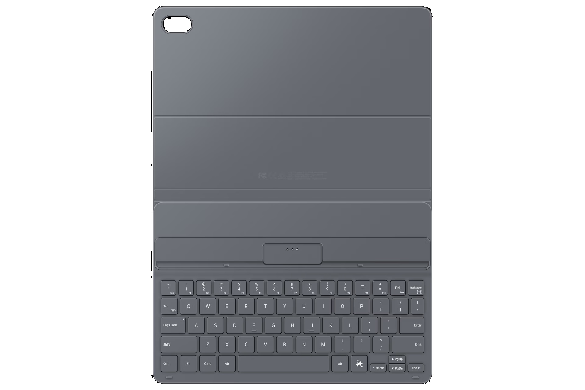 Samsung Galaxy Tab S11 Book Cover Keyboard Slim - Magnetic Slim Lightweight Folio with AI Key & LED Indicator, Black EF-DX730UBEGWW