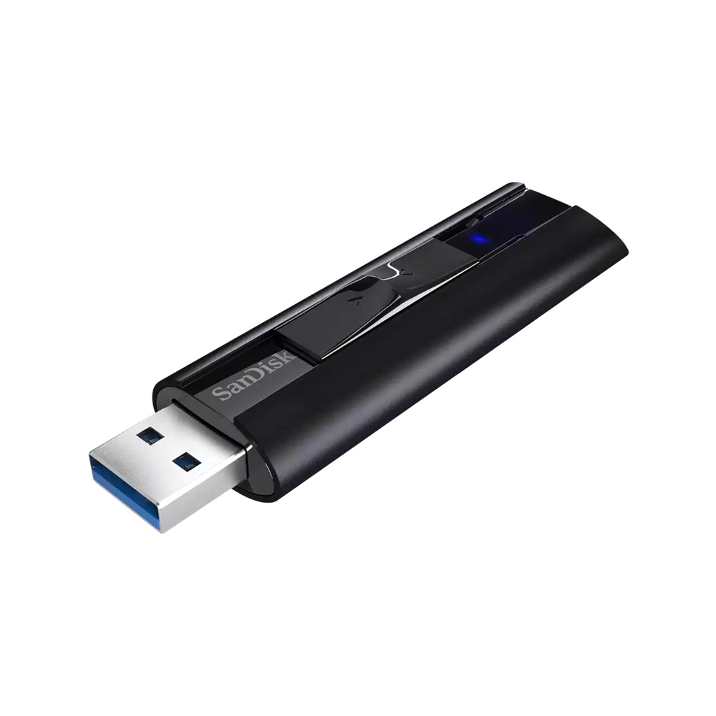 SanDisk Extreme PRO 256GB USB 3.2 Gen 1 Solid State Flash Drive | Up to 420MB/s Read & 380MB/s Write, Durable Aluminum USB-A