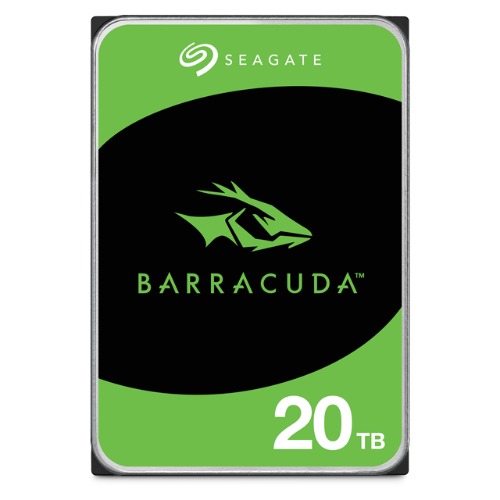 Seagate BarraCuda 20TB 3.5" SATA 6Gb/s 7200RPM HDD with 512MB Cache & CMR