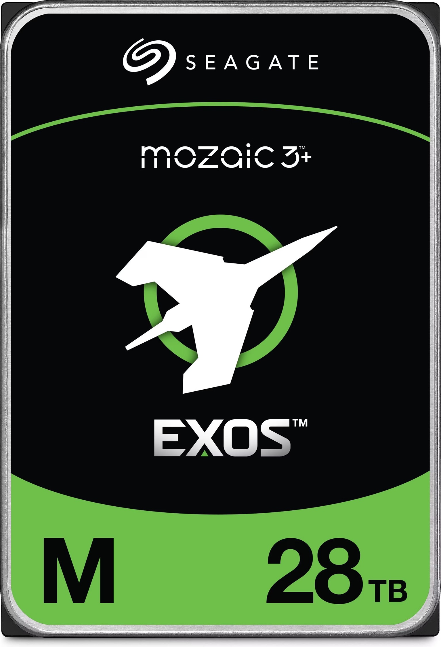 Seagate Exos M 28TB Enterprise Internal HDD 3.5-Inch SATA 6Gb/s 7200RPM 512MB Cache 5-Year Warranty