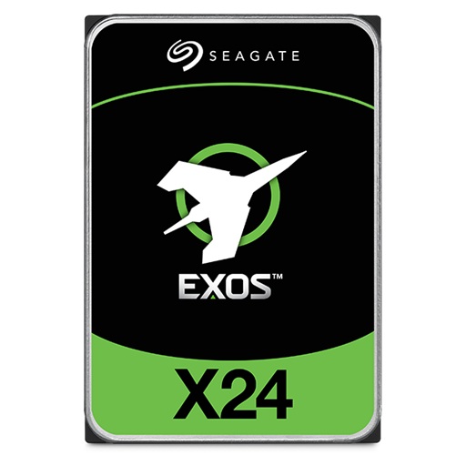 Seagate Exos X24 12TB 3.5" Enterprise Helium HDD - SATA 6Gb/s, 7200RPM, 512MB Cache, 5-Year Warranty