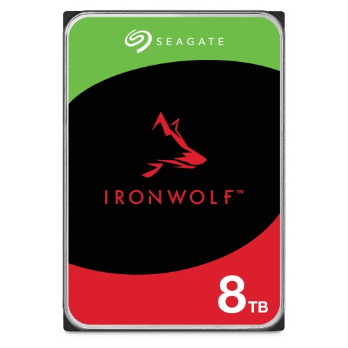 Seagate IronWolf 8TB NAS Hard Drive 3.5" SATA 6Gb/s 256MB Cache 5400 RPM CMR HDD ST8000VN002 with 3-Year Warranty