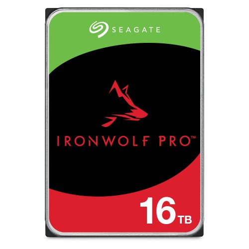 Seagate IronWolf Pro 16TB SATA NAS Hard Drive 7200 RPM 256MB Cache Helium HDD with 5-Year Warranty