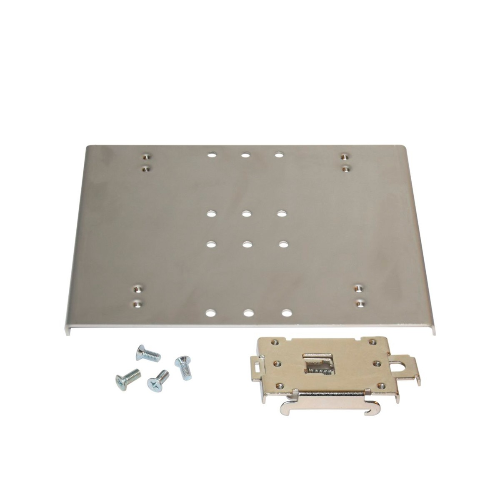 Shuttle DIN-Rail Mounting Kit for Shuttle XPC Slim Series - Secure 1-Litre Barebones Installation on Standard 35mm DIN-Rail (P/N 80R-QDIR01-0000)