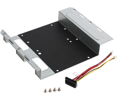 Shuttle PHD4 3.5" HDD Rack Kit for XH Series 3-Liter Slim PC - Supports Single 3.5" HDD/SSD Expansion