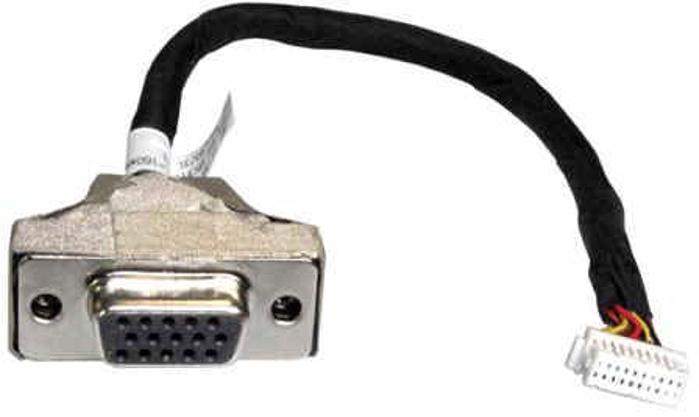 Shuttle PVG01 VGA Port Extension Cable for Shuttle Slim PCs with 15-Pin VGA Female Connector, 160mm Internal Adapter