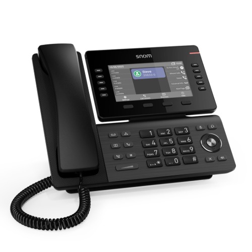 Snom D815WB Professional IP Phone with 5" IPS Display, Bluetooth, Wi-Fi & PoE Support
