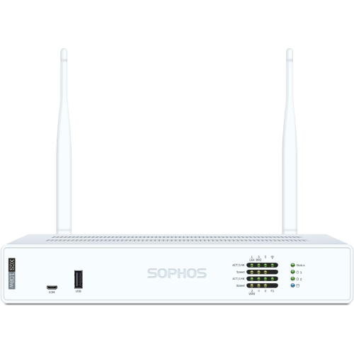 Sophos XGS 108w Wi-Fi 6 Desktop Security Firewall Appliance – 12.5Gbps Firewall, 6x2.5GbE, 1xSFP, IPsec VPN 8.25Gbps