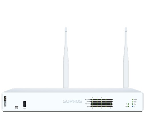 Sophos XGS 116w Desktop Security Appliance with Integrated Wi-Fi 5 - Next-Gen Firewall for SMB and Branch Offices, 7700 Mbps Throughput