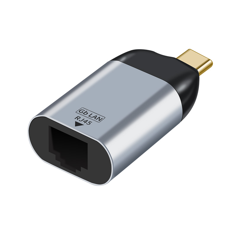Astrotek USB-C to RJ45 Gigabit Ethernet Adapter Male to Female - 10/100/1000 Mbps Wired Network for MacBook, iPad Pro, Dell XPS, Lenovo, Asus