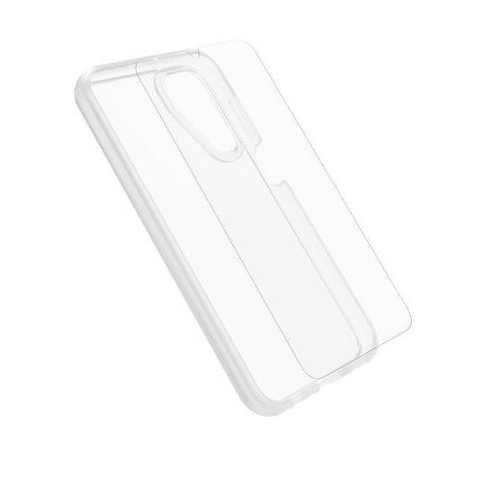 OtterBox React Series Ultra-Thin Clear Hard Case with Otter Glass Screen Protector for Samsung Galaxy A15 5G (6.5") – DROP+ Military Standard, 9H Hardness, 7 Year Warranty