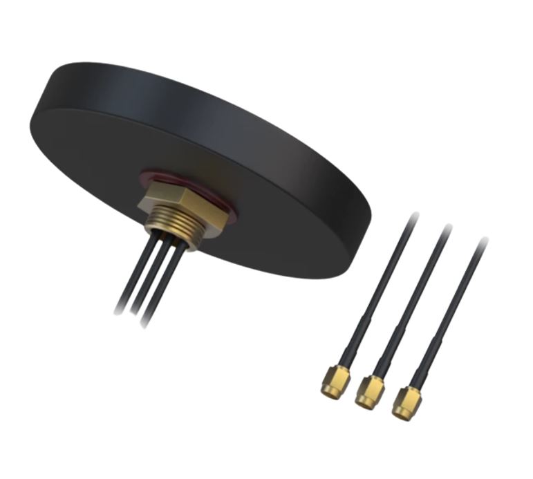 Teltonika Combo SISO Mobile GNSS WiFi Flush Mount Antenna for Vehicle Cabinet Compatible with TRB245 & TRB255 | IP67 Rated