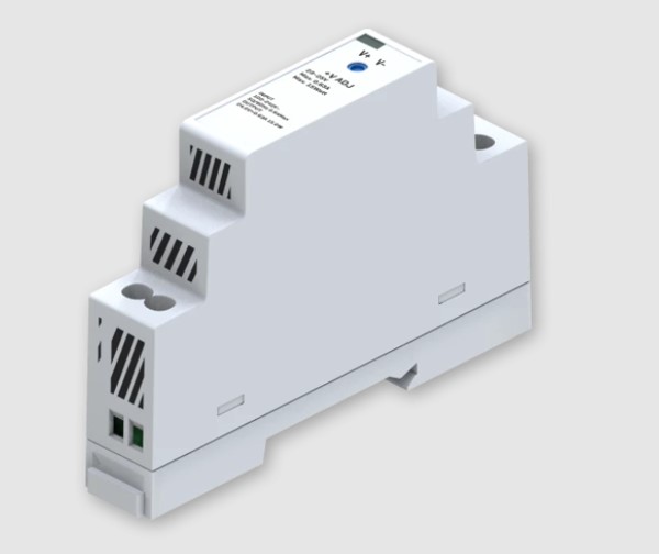 Teltonika DIN Rail Power Supply 15W 24V DC 0.63A with Short-Circuit Protection for Industrial Network Devices