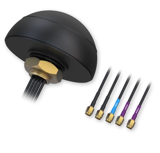 Teltonika PR1KCO28 Combo MIMO Mobile/GNSS/WiFi Flush Mount Antenna for RUT955 RUTX09 RUTX11 Vehicles & Cabinets