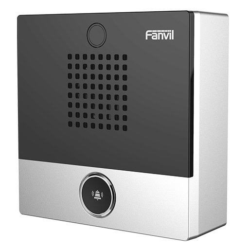 Fanvil i10S Mini Indoor Audio SIP Intercom with 2 SIP Lines, PoE, IP54 Waterproof, 1W Speaker, 1 DSS Key, Wall Mountable, 2-Year Warranty