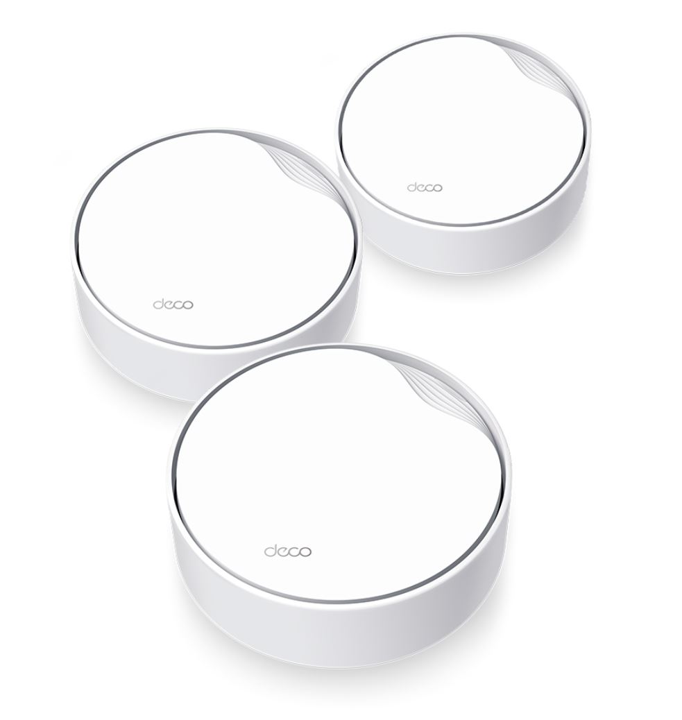 TP-Link Deco X50-PoE (3-Pack) AX3000 Whole Home Mesh WiFi 6 System with PoE and Multi-Gigabit Ethernet Ports