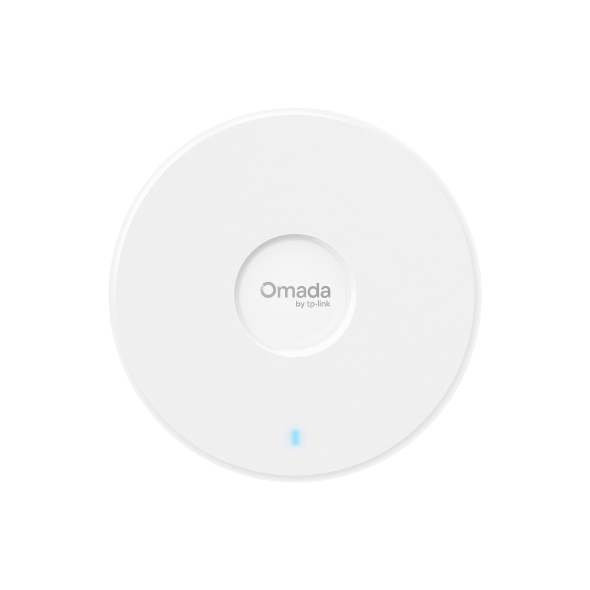 TP-Link EAP720 BE3600 Dual-Band 4-Stream Wi-Fi 7 Ceiling Mount Access Point with 1×2.5G RJ45, 3600 Mbps Total Throughput, PoE+ & DC Power