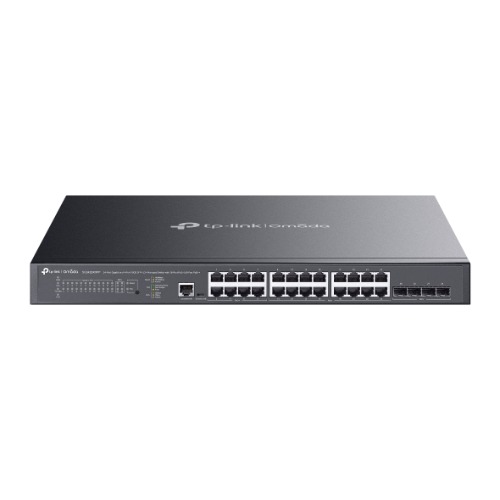 TP-Link Omada SG3452XMPP 48-Port Gigabit + 4-Port 10GE SFP+ L2+ Managed Switch with 40-Port PoE+ & 8-Port PoE++ | 750W PoE Budget, Rack-Mountable