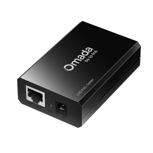 TP-Link POE260R Omada 2.5G PoE+ Splitter - Multi-Gigabit 10/100/1000/2.5Gbps Ethernet, Selectable 5V/9V/12V DC Output, IEEE 802.3af/at Compliant