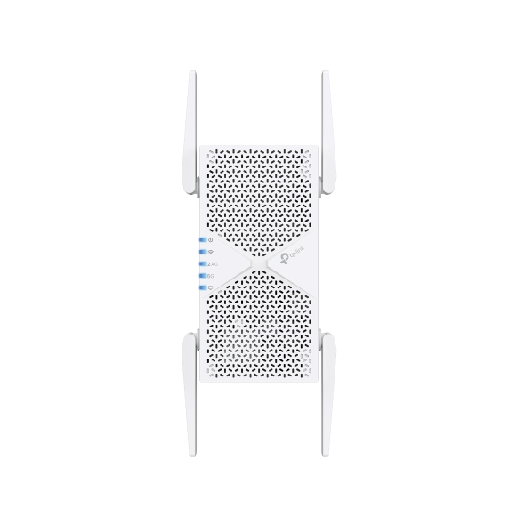 TP-Link RE405BE BE6500 Dual-Band Wi-Fi 7 Range Extender with 6.5 Gbps Speeds, MLO, 160MHz, 4 Antennas & 2.5G Ethernet Port