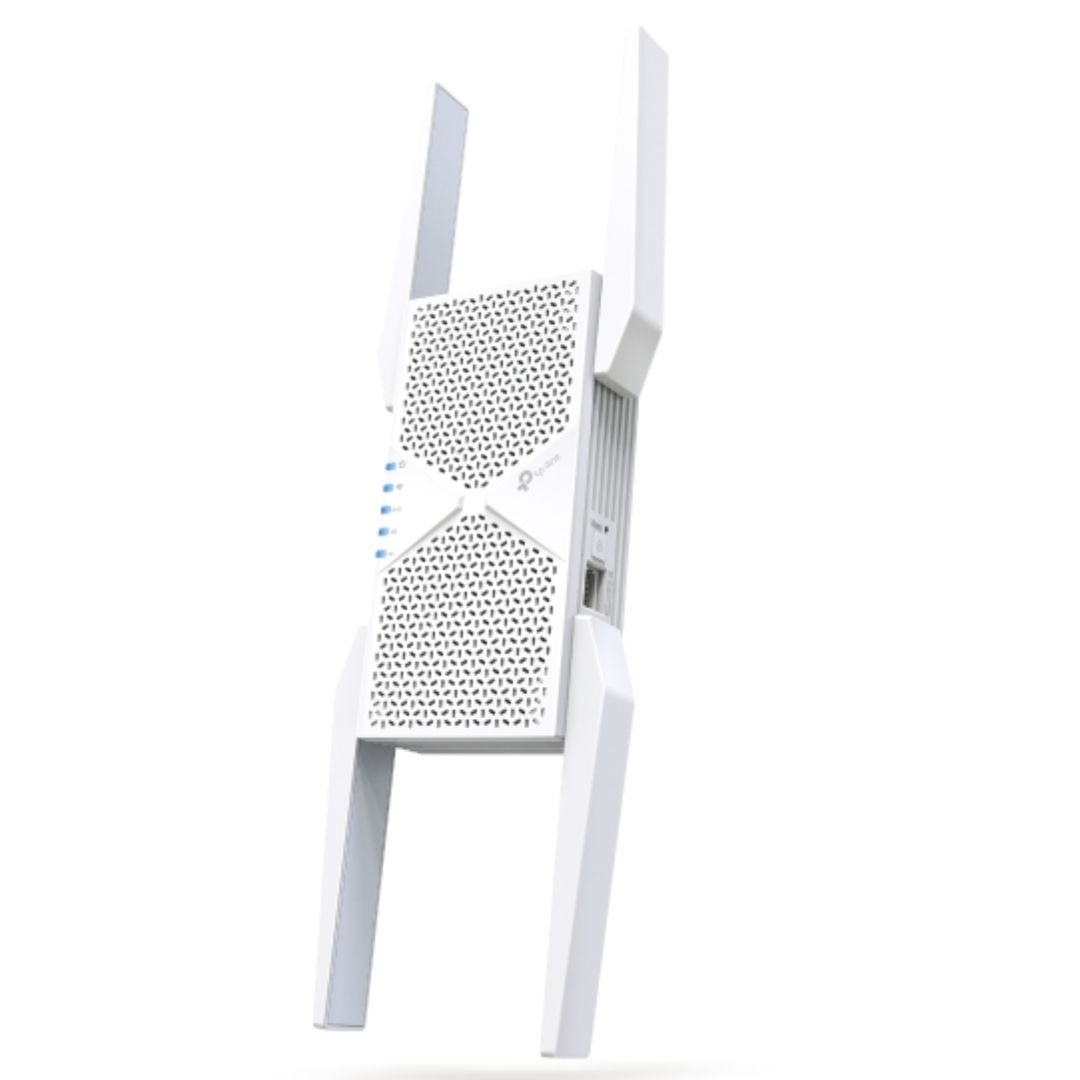 TP-Link RE655BE BE9300 Tri-Band Wi-Fi 7 Range Extender with 9.3 Gbps, 2.5G Ethernet & EasyMesh Compatibility