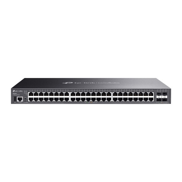 TP-Link SG5452X Omada 48-Port Gigabit Lite L3 Managed Switch with 4x 10G SFP+ Slots & 176Gbps Switching Capacity