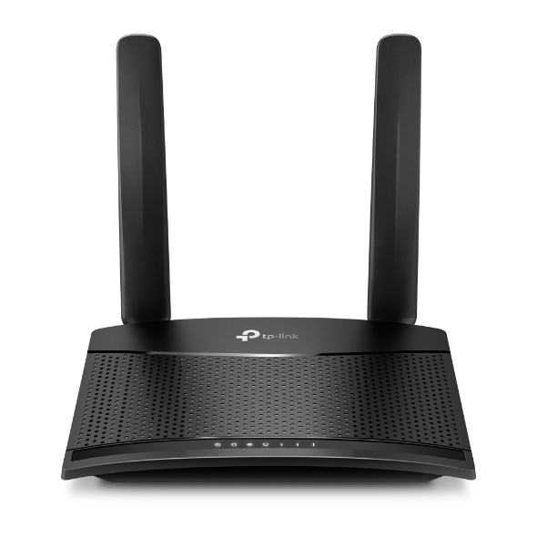 TP-Link TL-MR100 300Mbps Wireless N 4G LTE Router with 2 Detachable Antennas and Dual 10/100 Mbps LAN/WAN Ports