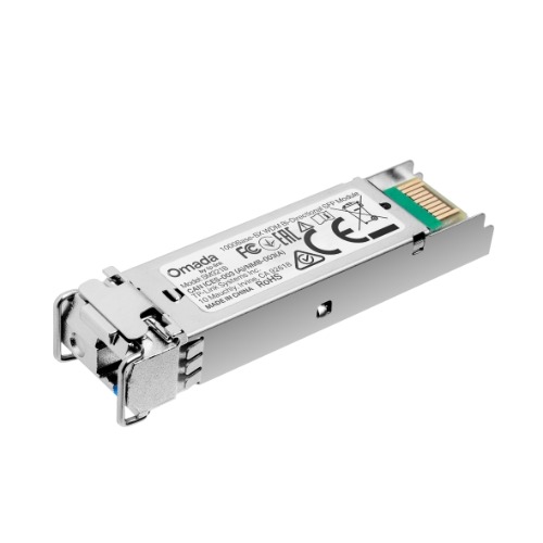 TP-Link TL-SM321B 1000Base-BX WDM Bi-Directional SFP Module Single-Mode Fiber 10km LC Simplex 1.25Gbps Hot-Swappable Transceiver