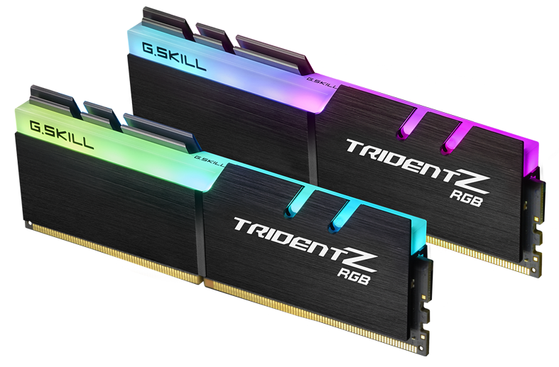 G.SKILL Trident Z RGB 32GB (2x16GB) DDR4 3600MHz CL18 RGB Lighting Desktop Memory Kit