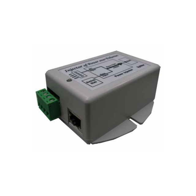 Tycon Power TP-DCDC-1224G 9-36VDC to 24V Passive Gigabit PoE Injector, 20W, High Temperature Industrial DC-DC Converter