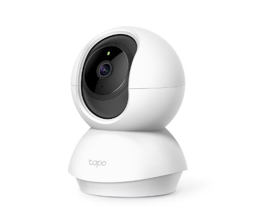 TP-Link TC70 Pan/Tilt Home Security Wi-Fi Camera 1080P Full HD with Two-Way Audio, Night Vision & Sound/Light Alarm
