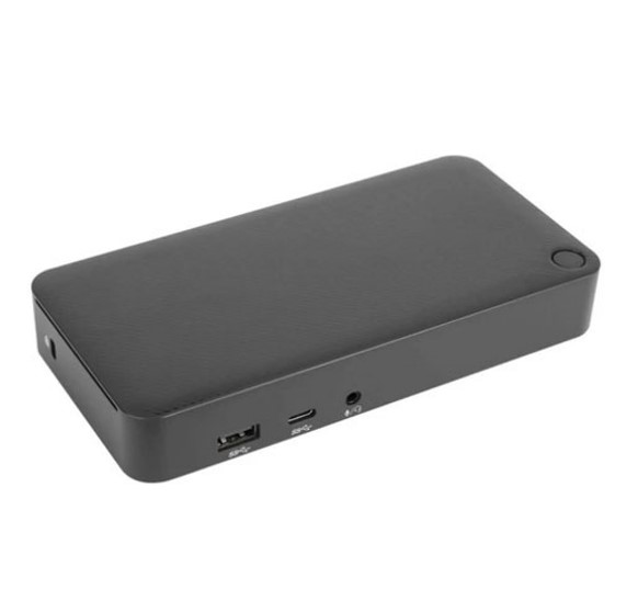 Targus Universal USB-C Dual Video 4K Docking Station with 65W Power Delivery - Supports 1x5K or 2x4K UHD@60Hz, 2x HDMI 2.0, USB-C & USB 3.2 Gen 1 Ports, Gigabit Ethernet, Audio Combo Jack