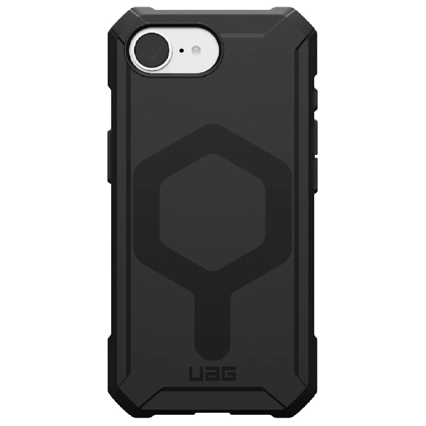 UAG Essential Armor MagSafe Rugged Case for Apple iPhone 16E 6.1" - 15ft Drop Protection, Slim, Lightweight, Black, 10 Years Warranty