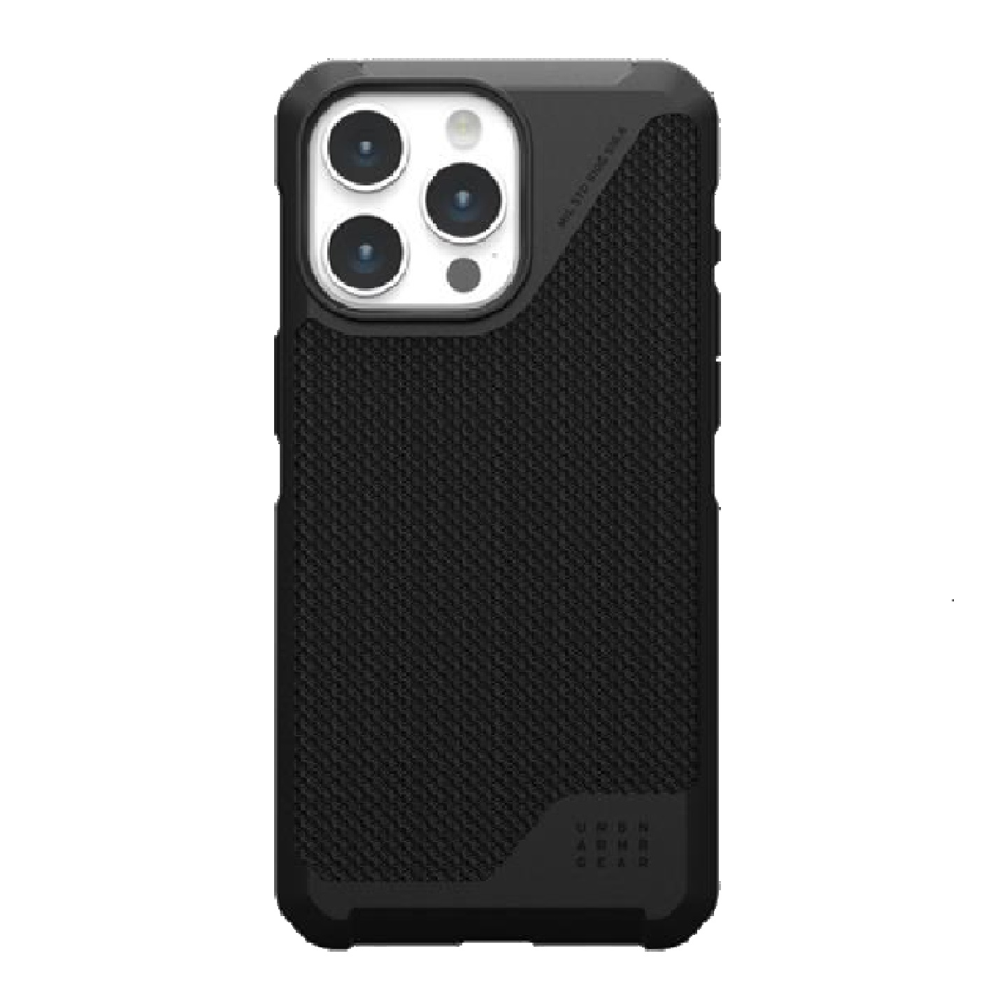 UAG Metropolis LT MagSafe Rugged Case for Apple iPhone 16 Pro (6.3") - Kevlar Black, 18ft Drop Protection, 10 Year Warranty