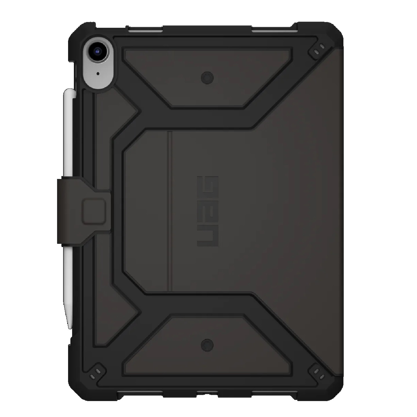 UAG Metropolis SE Rugged Folio Case for Apple iPad 11" 11th Gen (A16) & iPad 10th Gen (10.9") - Black, Military Grade DROP+ Protection