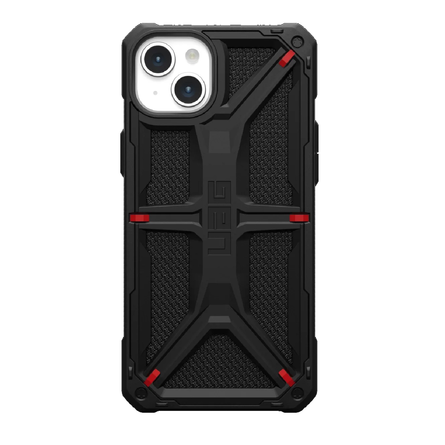 UAG Monarch Kevlar Rugged Case for Apple iPhone 15 Plus (6.7") – 20ft Drop Protection, Kevlar Black, 10 Years Warranty