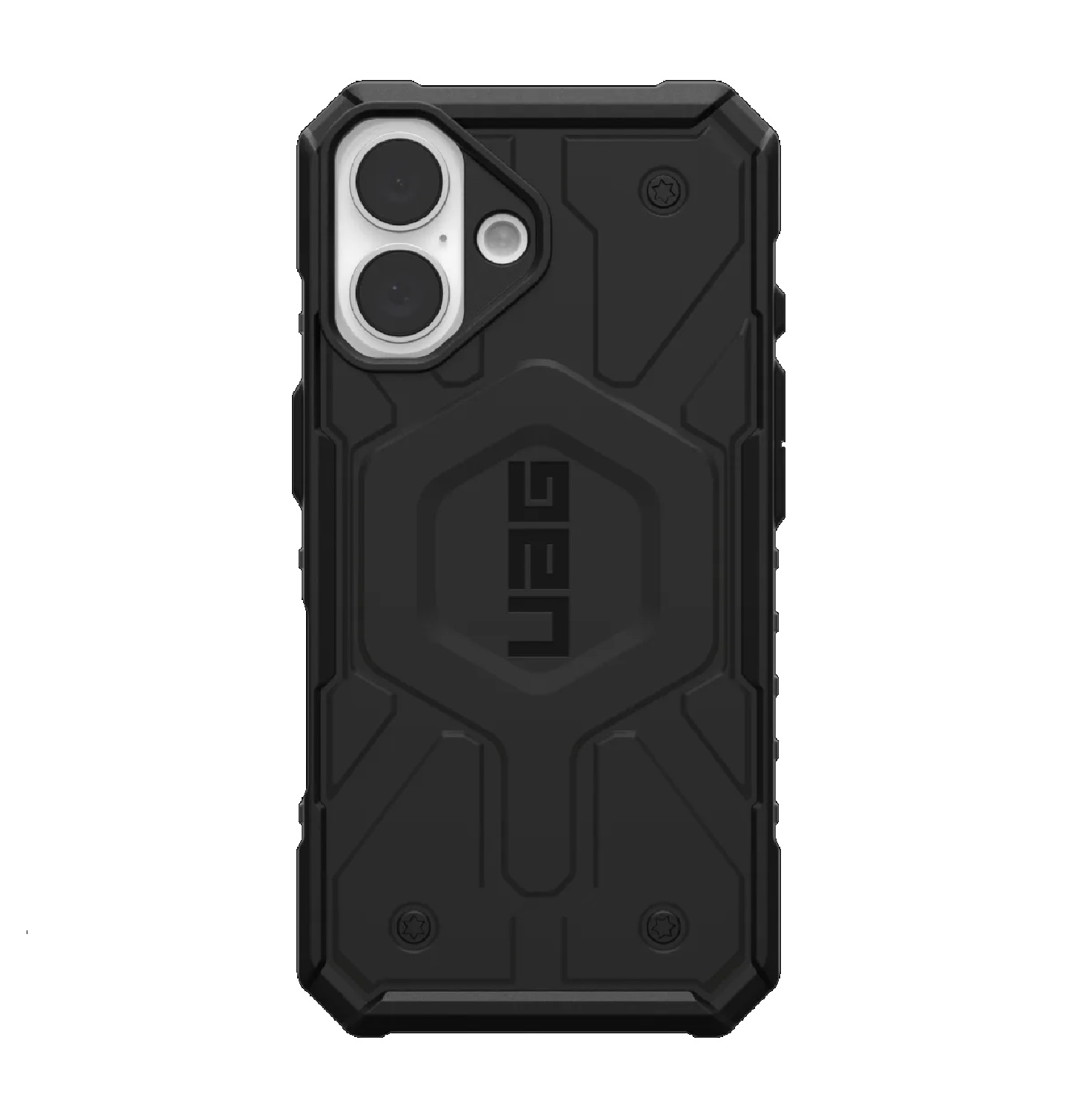 UAG Pathfinder MagSafe Rugged Case for Apple iPhone 16 (6.1") - Black, 18ft Drop Protection, Tactical Grip, 10-Year Warranty