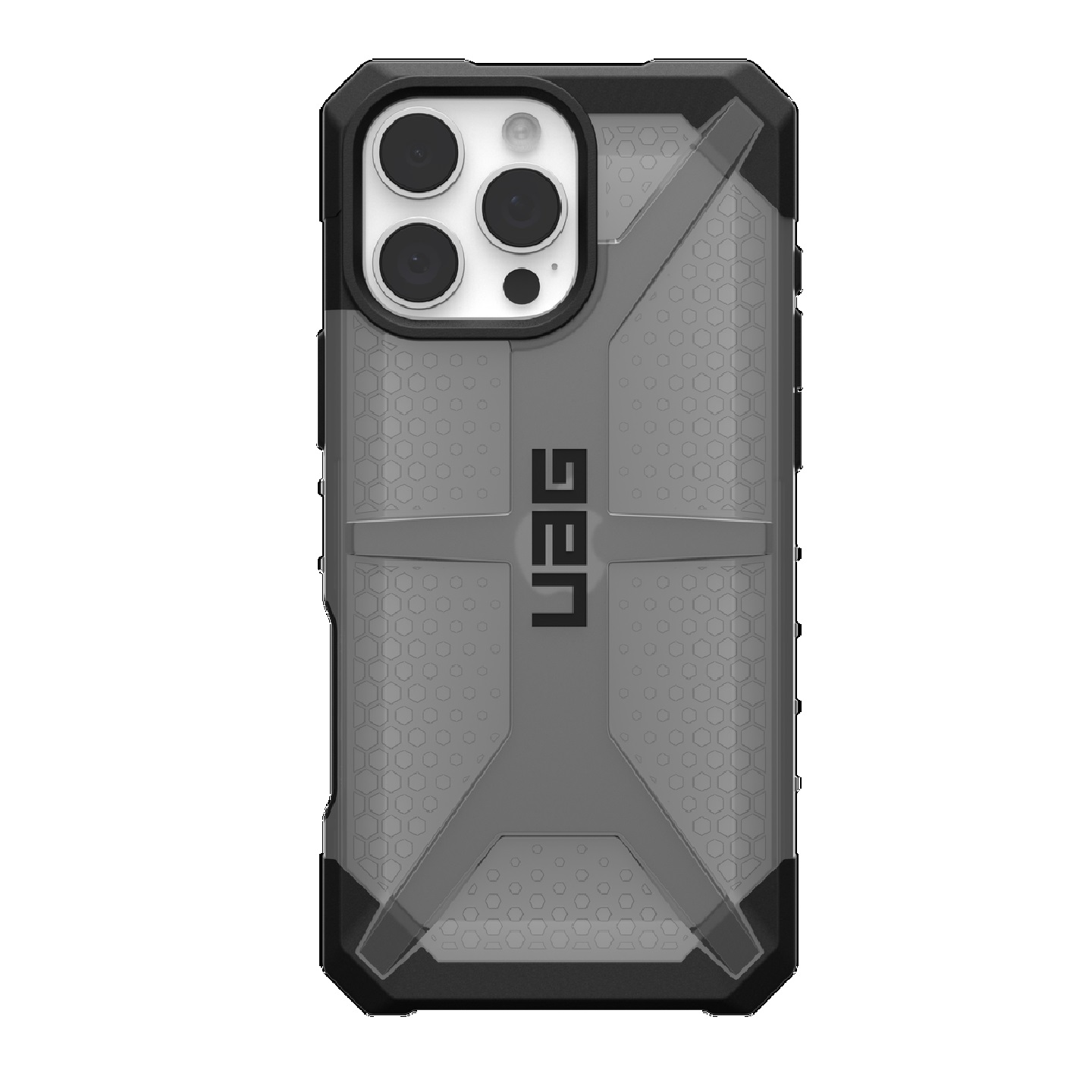UAG Plasma Rugged Case for Apple iPhone 16 Pro Max (6.9") - Ash, 16ft Military Drop Protection, Raised Screen & Camera Protection, 10-Year Warranty
