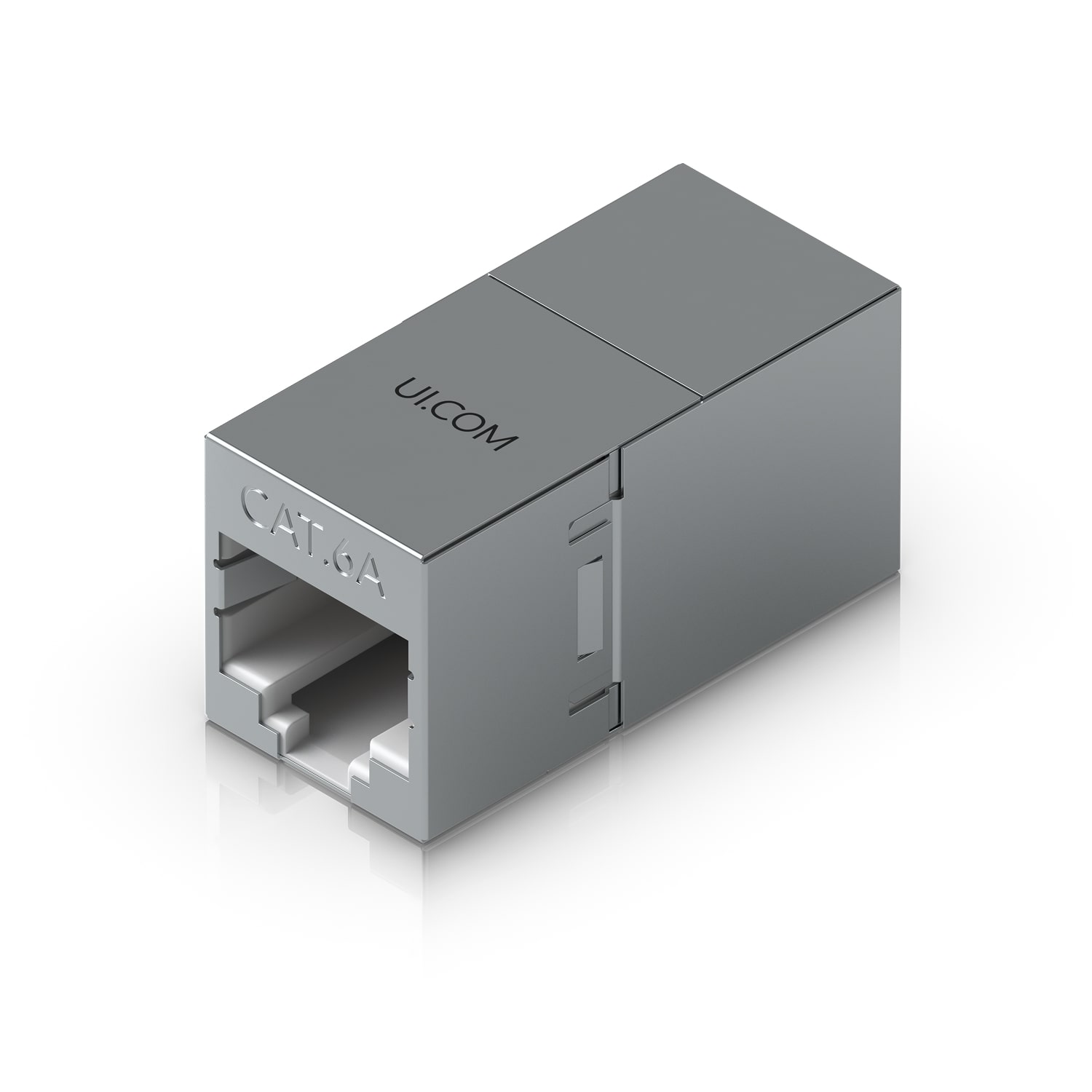 Ubiquiti 10-Pack RJ45 Inline Coupler Indoor - Shielded Category 6A Ethernet Cable Extension, Compliant ANSI/TIA-568-D.2