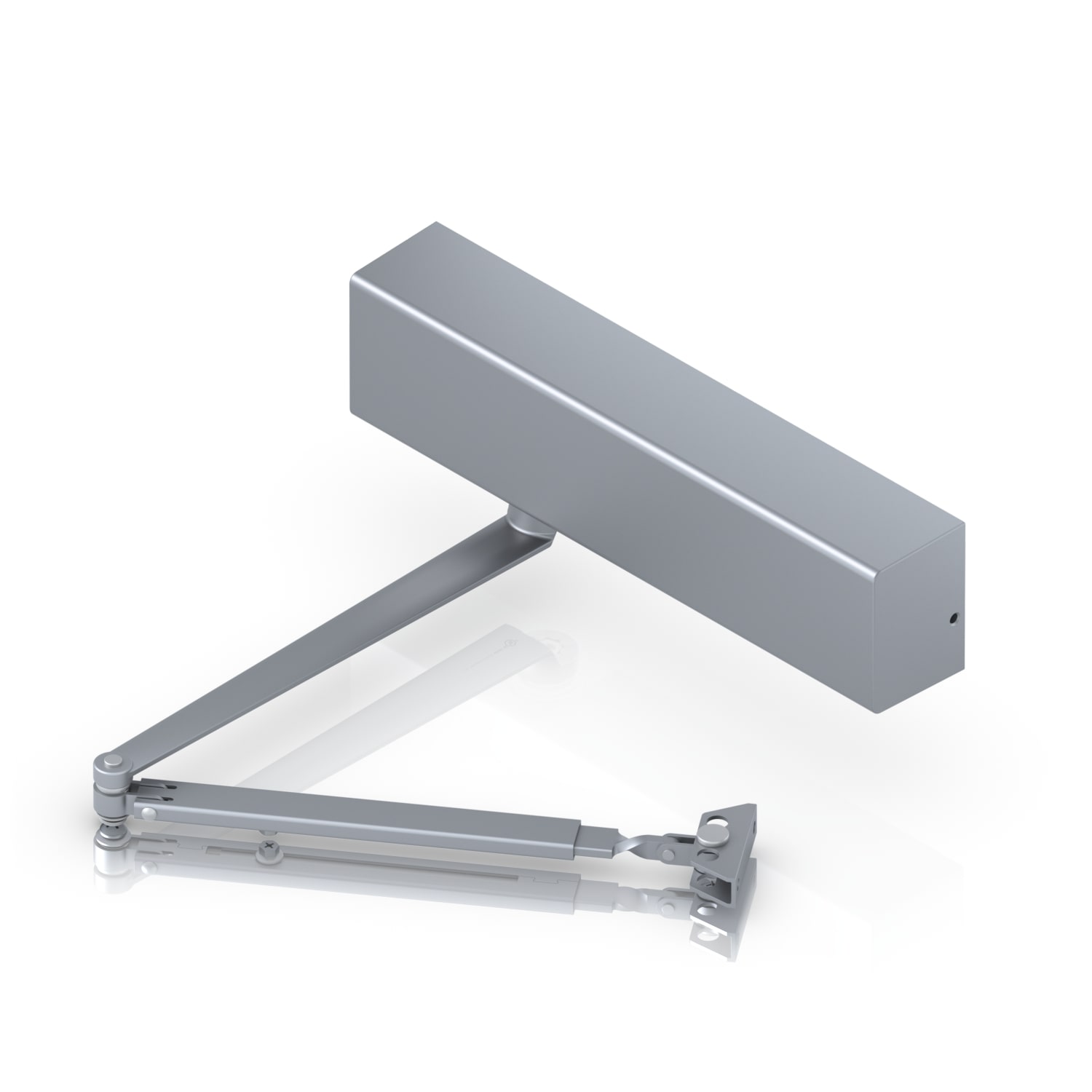 Ubiquiti Adjustable Mechanical Door Closer EN 2-6, Surface Mount, Non-Handed Installation for Commercial Interior Doors