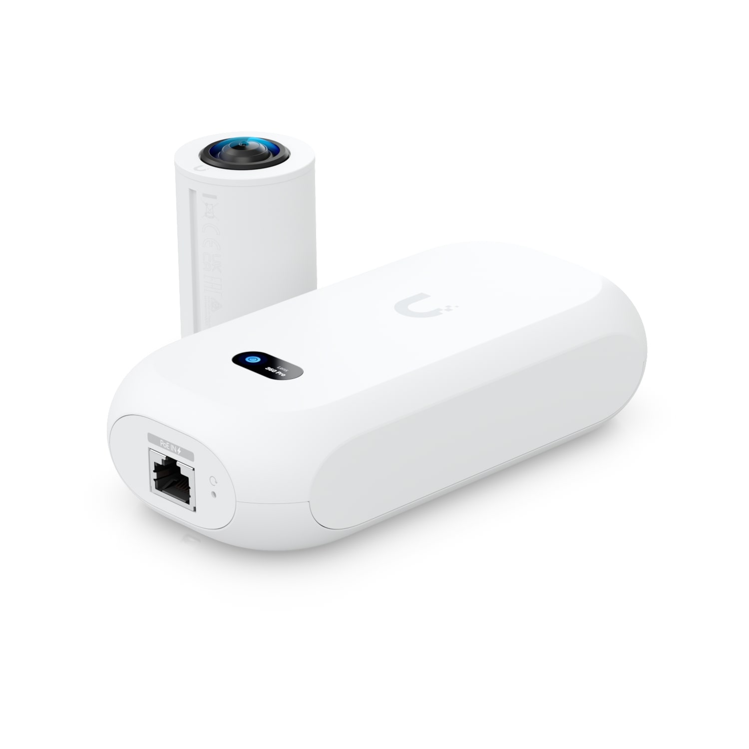 Ubiquiti AI Theta Professional 4K 8MP Ultra-wide 360° Security Camera System with AI Analytics & PoE Hub