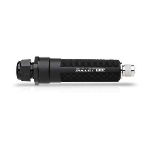 Ubiquiti airMAX Bullet AC IP67 Dual-Band 802.11ac Outdoor Wireless Radio with N-Type Male Connector, 300+ Mbps Throughput, Weatherproof for PtP/PtMP Links