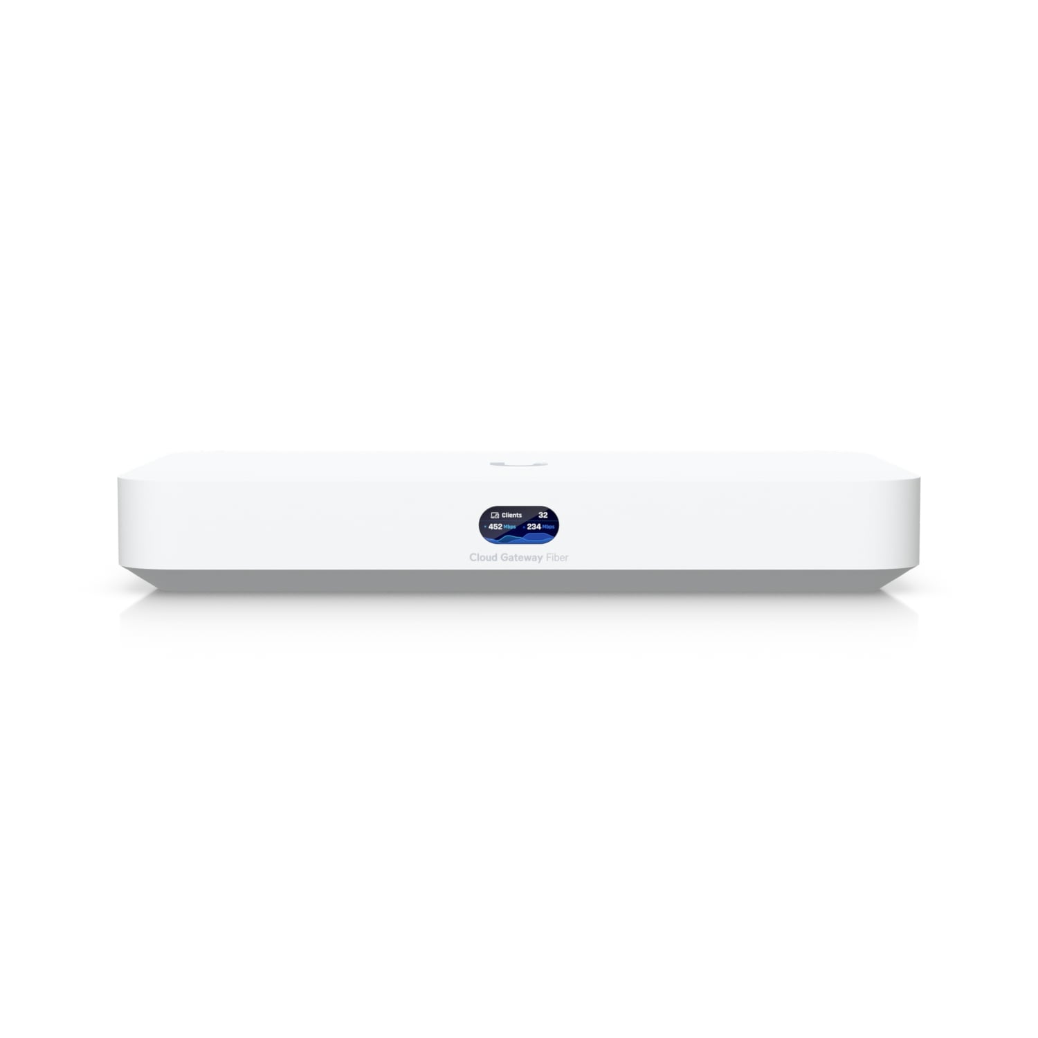 Ubiquiti Cloud Gateway Fiber UCG-Fiber Desktop 10G Cloud Gateway with Integrated 4-Port PoE+ Switch & NVMe Storage Support