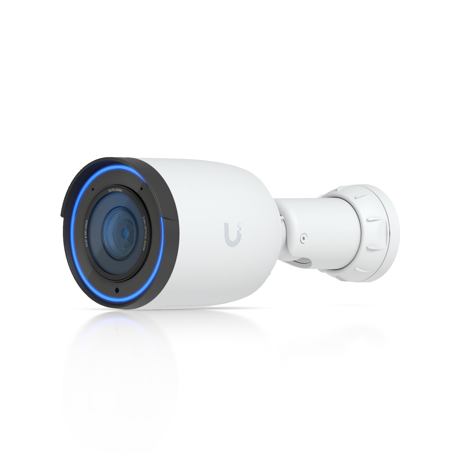 Ubiquiti G6 Pro Bullet 8MP 4K PoE+ Security Camera with 2.36x Optical Zoom, Multi-TOPS AI, Long-Range IR Night Vision & Weatherproof Design