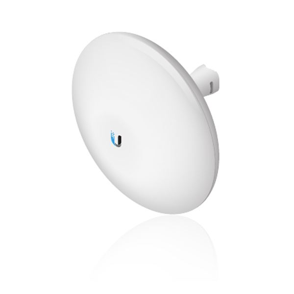 Ubiquiti NanoBeam Airmax 2AC 13dBi 2.4GHz 802.11n MIMO Wireless Bridge with Gigabit PoE, 150+ Mbps, 10+ km Range