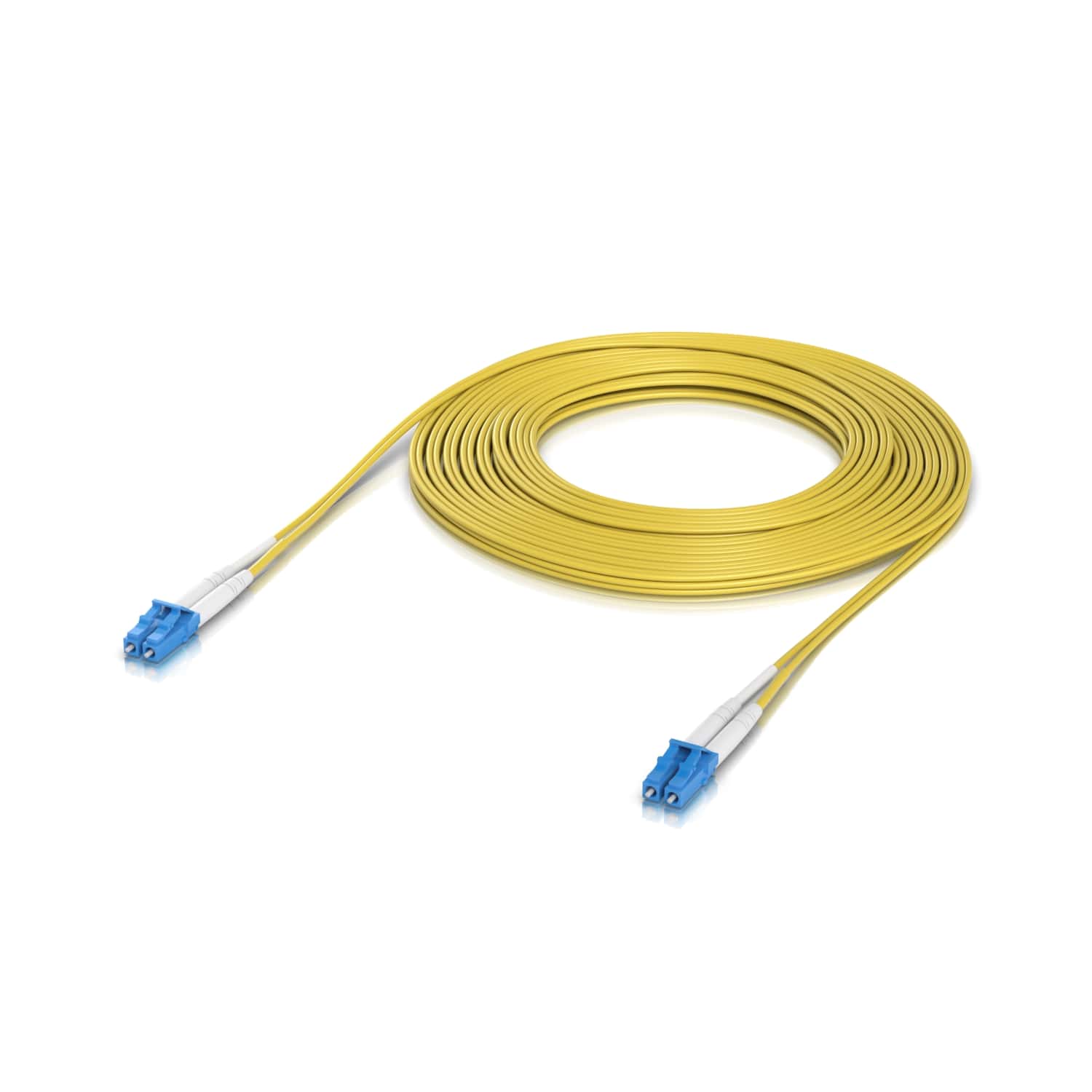 Ubiquiti OS2 Duplex LC UPC Fiber Patch Cable 10M - Single-Mode Lightweight 2.0mm LSZH Jacket for 100G Network Connections