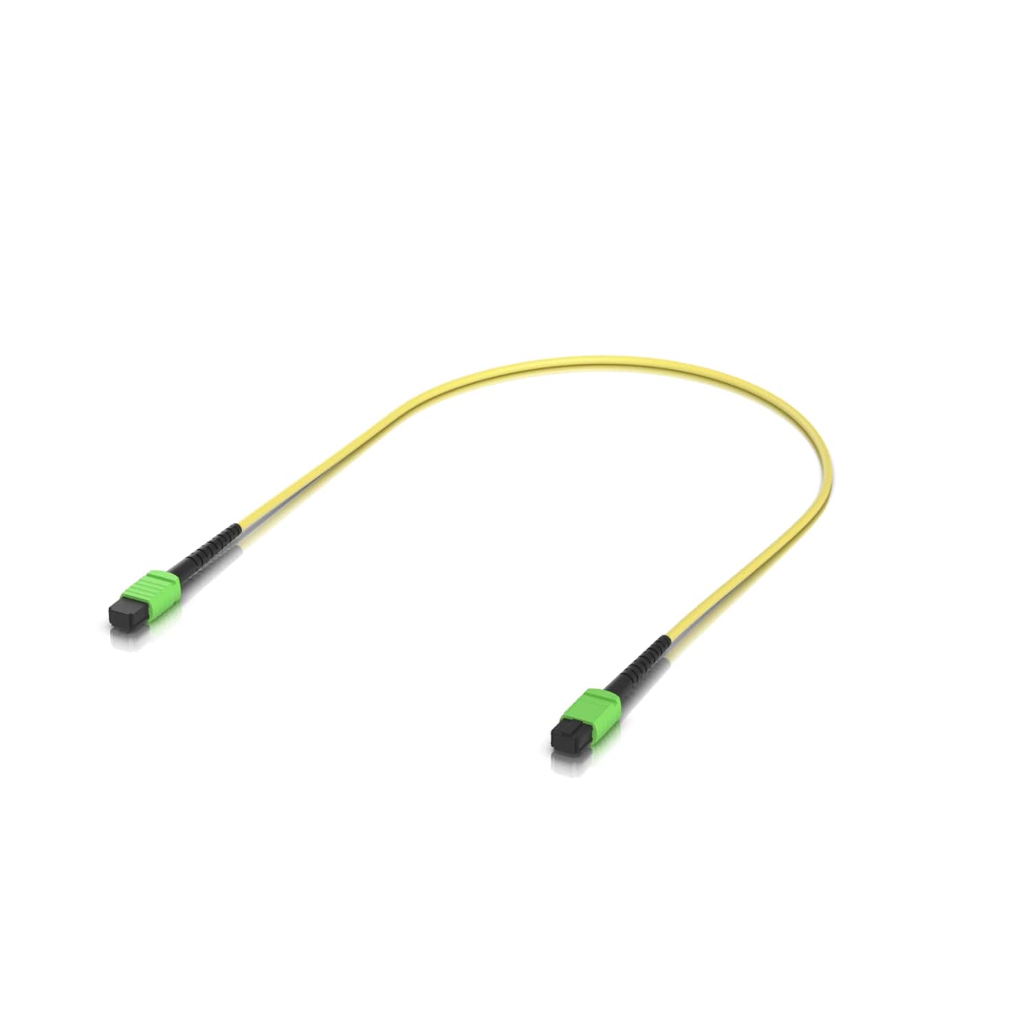 Ubiquiti OS2 MPO-12 APC Fiber Patch Cable 0.5m | Single-mode Indoor 100G MPO/APC Connector Cable