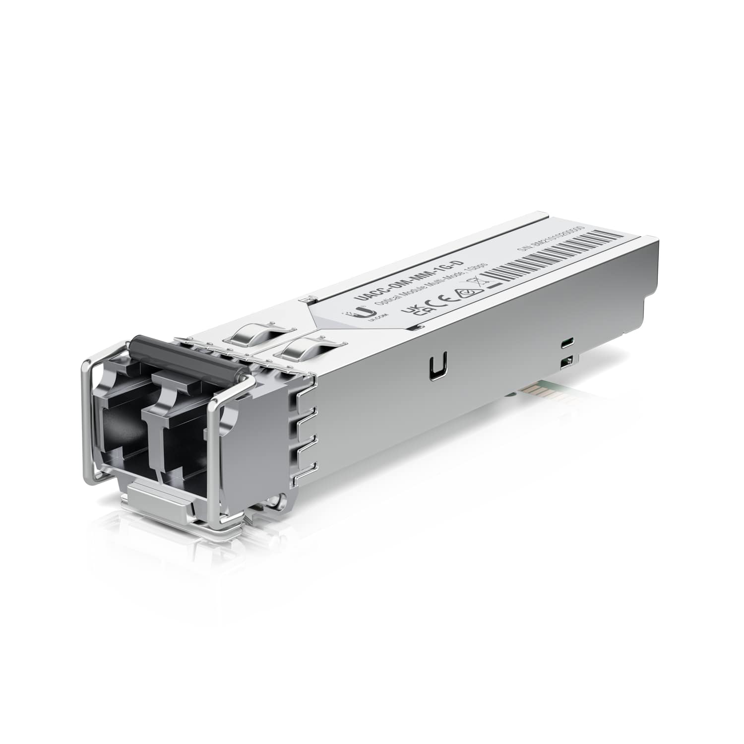 Ubiquiti UFiber SFP Multi-Mode Fiber Module 20-Pack - 1.25 Gbps Duplex LC Connector, Supports Up to 550m Multi-Mode Fiber Links