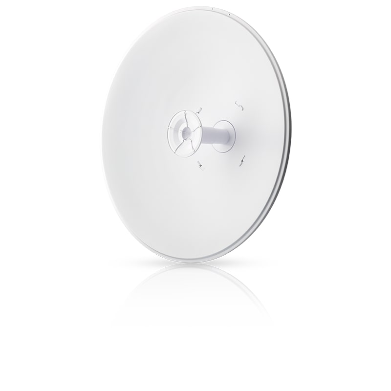 Ubiquiti UISP 5GHz RocketDish 30dBi Lightweight Outdoor Antenna with 2x2 Dual-Polarity MIMO, Compatible with Rocket Prism 5AC